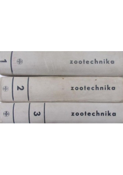 Zootechnika Tom 1 do 3