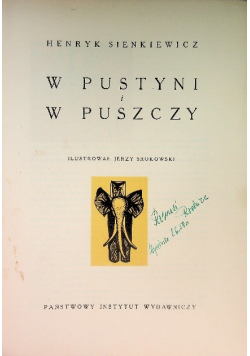 W pustyni i w puszczy