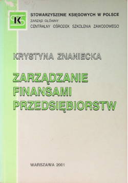 Zarządzanie finansami przedsiębiorstw
