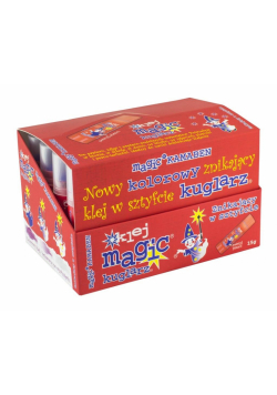 Klej w sztyfcie Magic Kuglarz 15g (24szt) KAMABEN