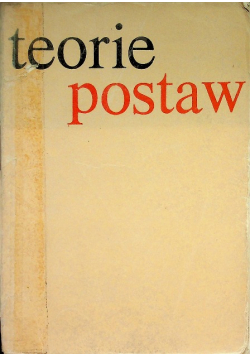 Teorie postaw