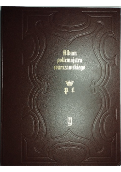 Album policmajstra warszawskiego