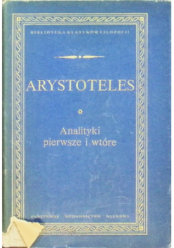 Analityki pierwsze i wtóre
