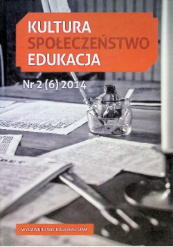 Kultura społeczeństwo edukacja Nr 2 / 14