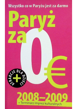Paryż za zero euro