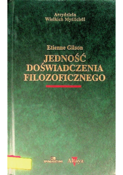 Jedność doświadczenia filozoficznego