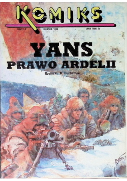 Komiks fantastyka Nr 2 / 90 Yans prawo Ardelii