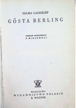 Gosta Berling, 1948 r.