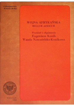 Wojna Afrykańska. Bellum Africum