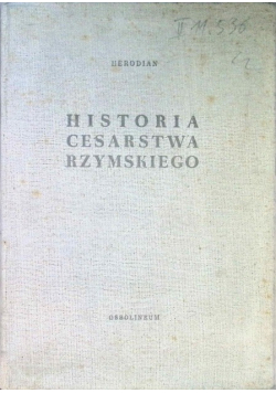 Historia cesarstwa rzymskiego