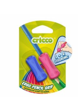 Nakładka na ołówek i kredki Soft Grip 2szt
