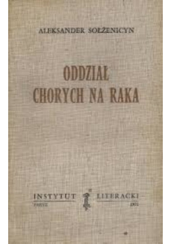 Oddział chorych na raka