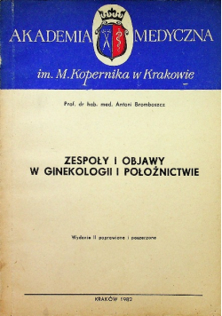 Zespoły i objawy w ginekologii i położnictwie