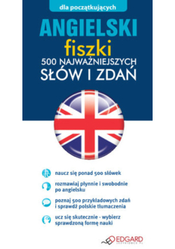 Angielski Fiszki 500 najważniejszych słów i zdań