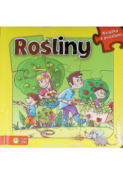 Książka z puzzlami Rośliny