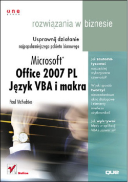 Office 2007 Język VBA i makra