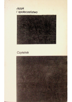 Język i społeczeństwo