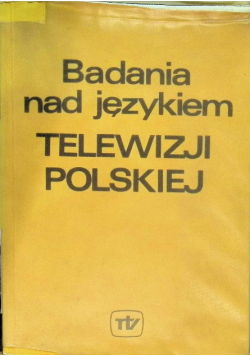 Badania nad językiem Telewizji polskiej