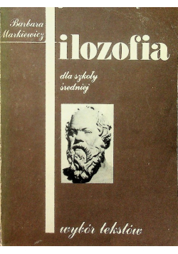 Filozofia dla szkoły średniej
