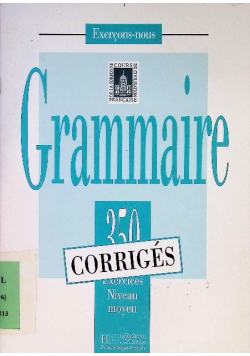 Grammaire 350 Corriges