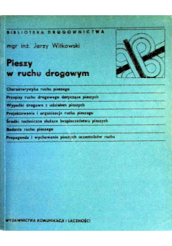 Pieszy w ruchu drogowym