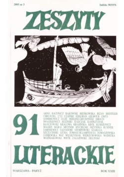Zeszyty literackie 91 Nr 3/05
