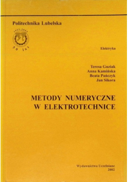 Metody numeryczne w elektrotechnice