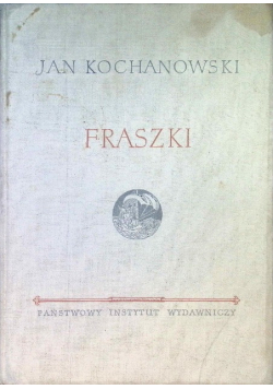Fraszki Kochanowski