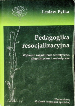 Pedagogika resocjalizacyjna
