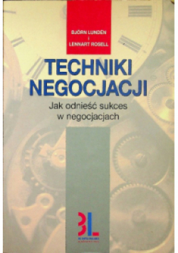 Techniki negocjacji