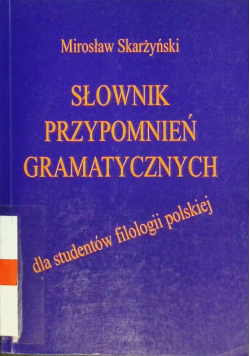 Słownik przypomnień gramatycznych