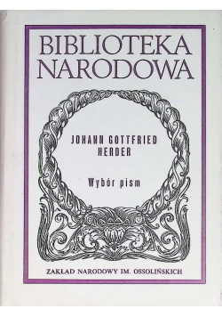Herder Wybór pism