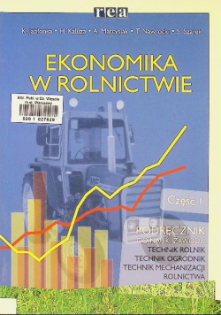 Ekonomika w rolnictwie Podręcznik Część 1