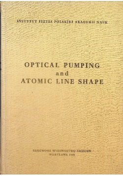Optical Pumping and Atomic Line Shape