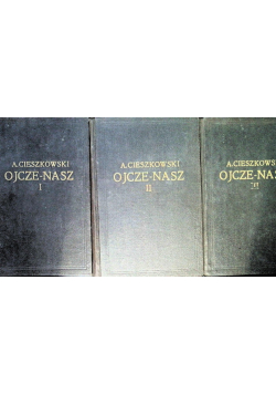 Ojcze nasz Tom 1 do 3 1923 r.