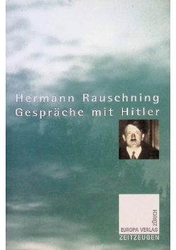 Gesprache mit Hitler