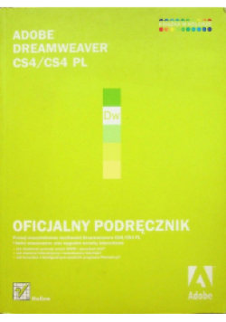 Adobe Dreamweaver CS4 cs4 PL Oficjalny Podręcznik