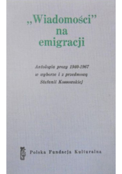 "Wiadomości" na emigracji