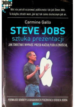 Steve Jobs Sztuka prezentacji