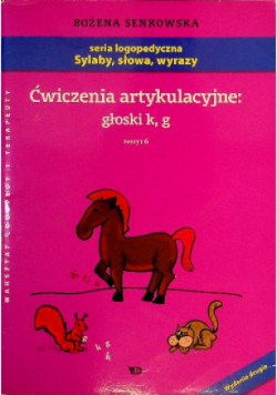 Ćwiczenia artykulacyjne  głoski k, g