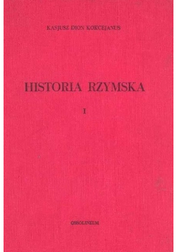 Historia rzymska Tom I