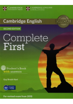 Complete First Student's Book with answers