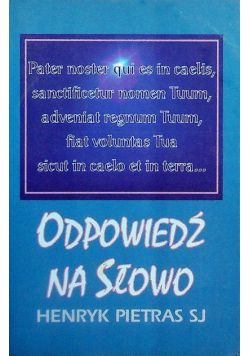 Odpowiedź na Słowo
