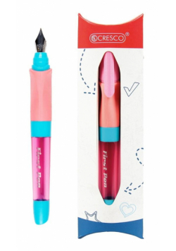 Pióro wieczne First Pen 4 do nauki pisania różowe