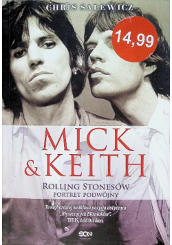 Mick Keith Rolling Stonesów portret podwójny