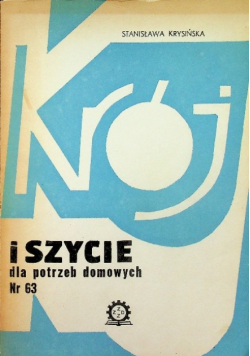 Krój i szycie dla potrzeb domowych
