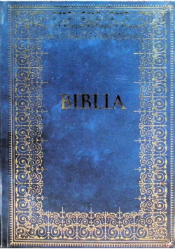 Biblia podróżna granatowa