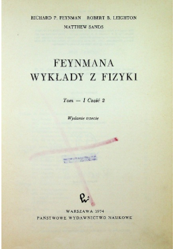 Wykłady z fizyki Tom 1 część 2