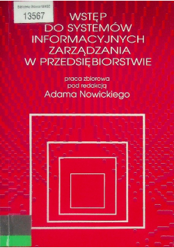 Wstęp do systemów informacyjnych zarządzania w przedsiębiorstwie