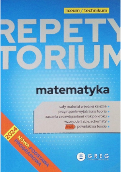 Matematyka Repetytorium Liceum i technikum